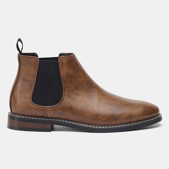 Niels | Chelsea Boots Heren Leren Enkellaarsjes