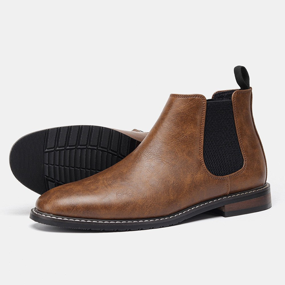 Niels | Chelsea Boots Heren Leren Enkellaarsjes
