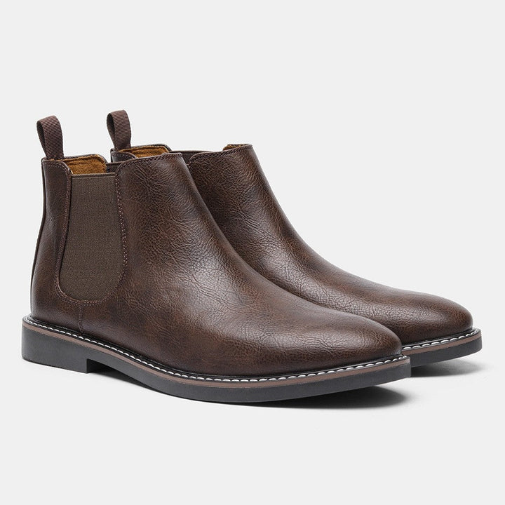 Niels | Chelsea Boots Heren Leren Enkellaarsjes