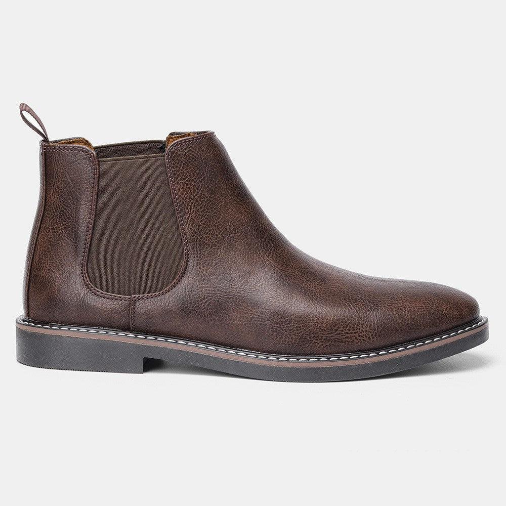Niels | Chelsea Boots Heren Leren Enkellaarsjes