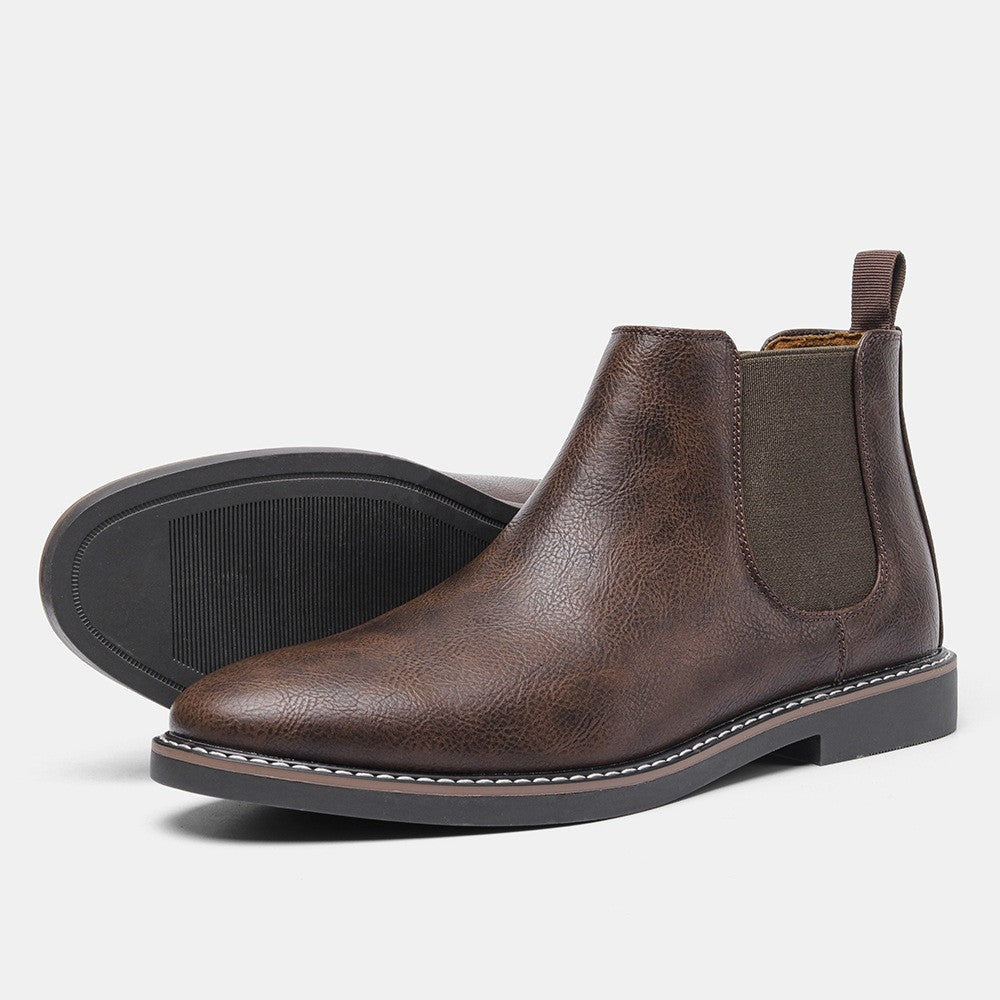 Niels | Chelsea Boots Heren Leren Enkellaarsjes