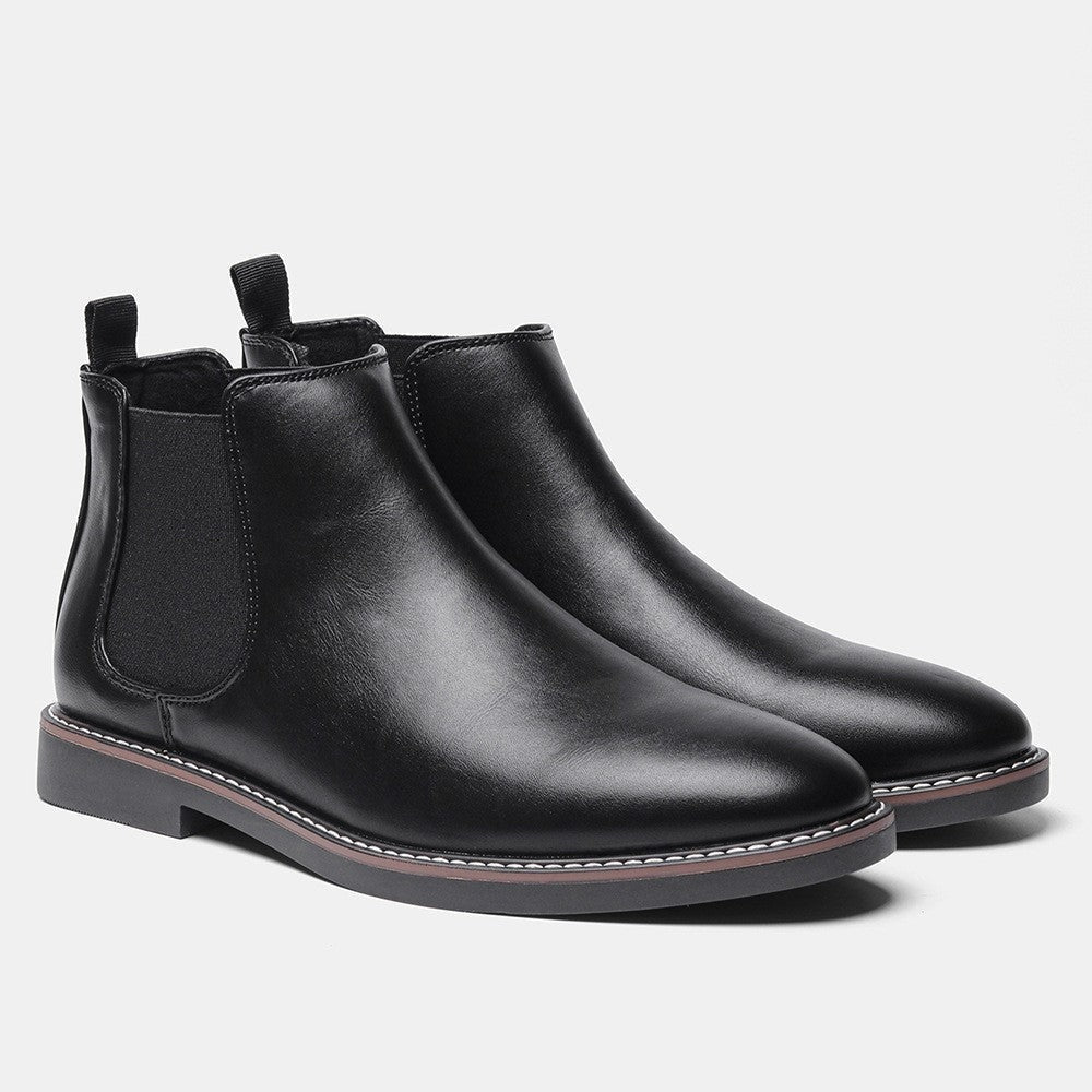 Niels | Chelsea Boots Heren Leren Enkellaarsjes