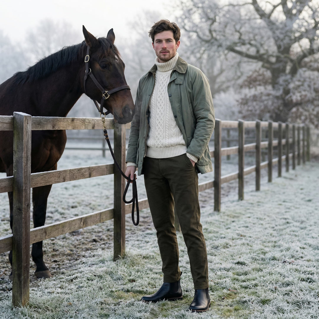 Niels | Chelsea Boots Heren Leren Enkellaarsjes