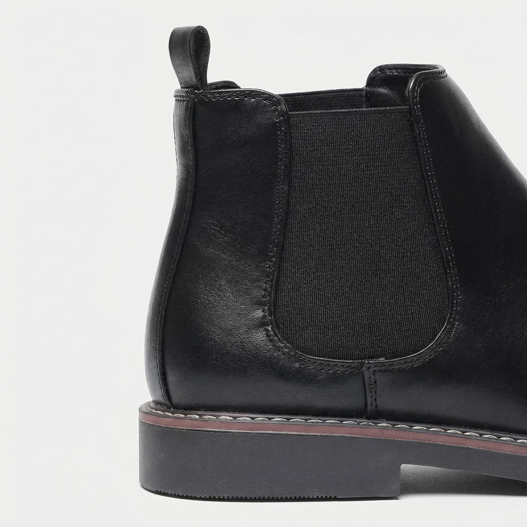 Niels | Chelsea Boots Heren Leren Enkellaarsjes