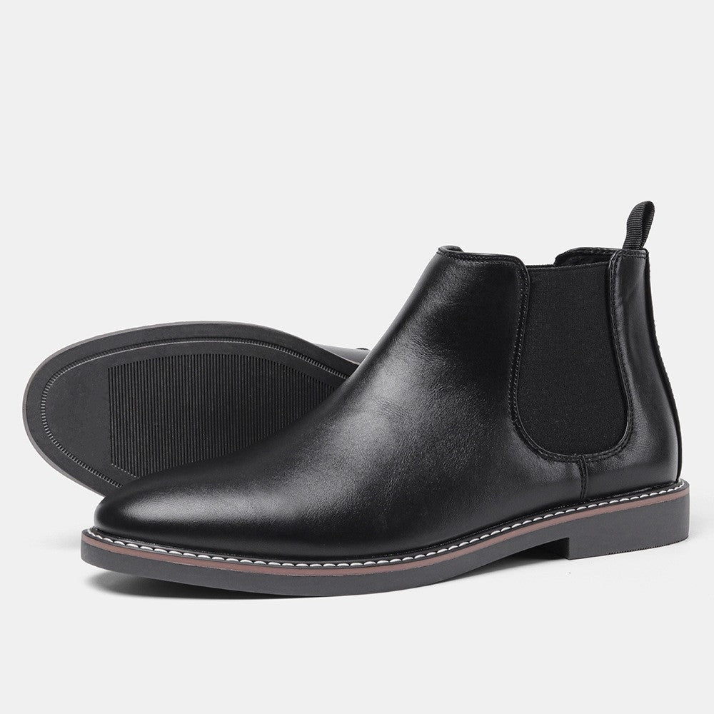 Niels | Chelsea Boots Heren Leren Enkellaarsjes