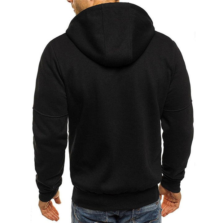 Niels | Zip Hoodie Heren met Capuchon Fleece
