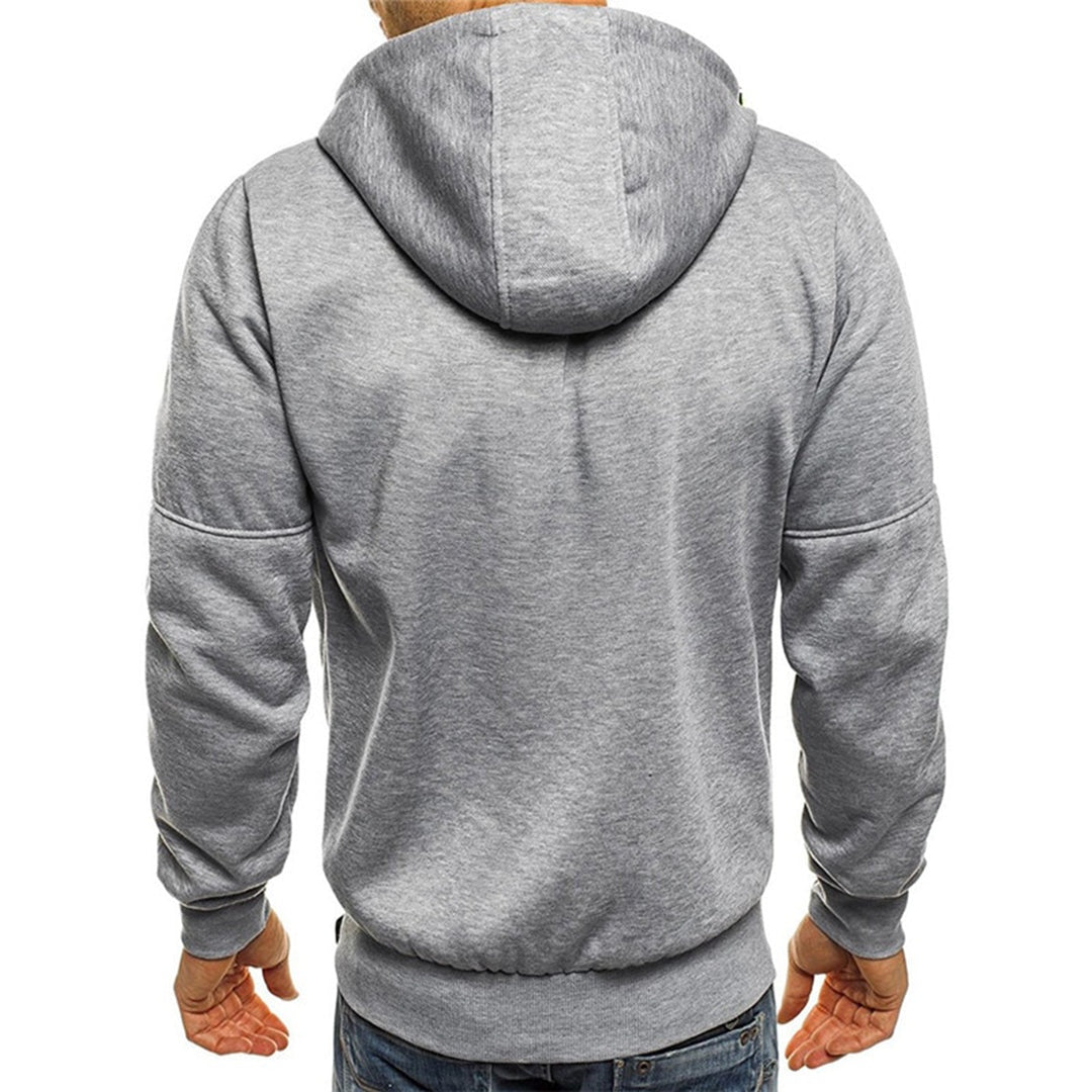 Niels | Zip Hoodie Heren met Capuchon Fleece