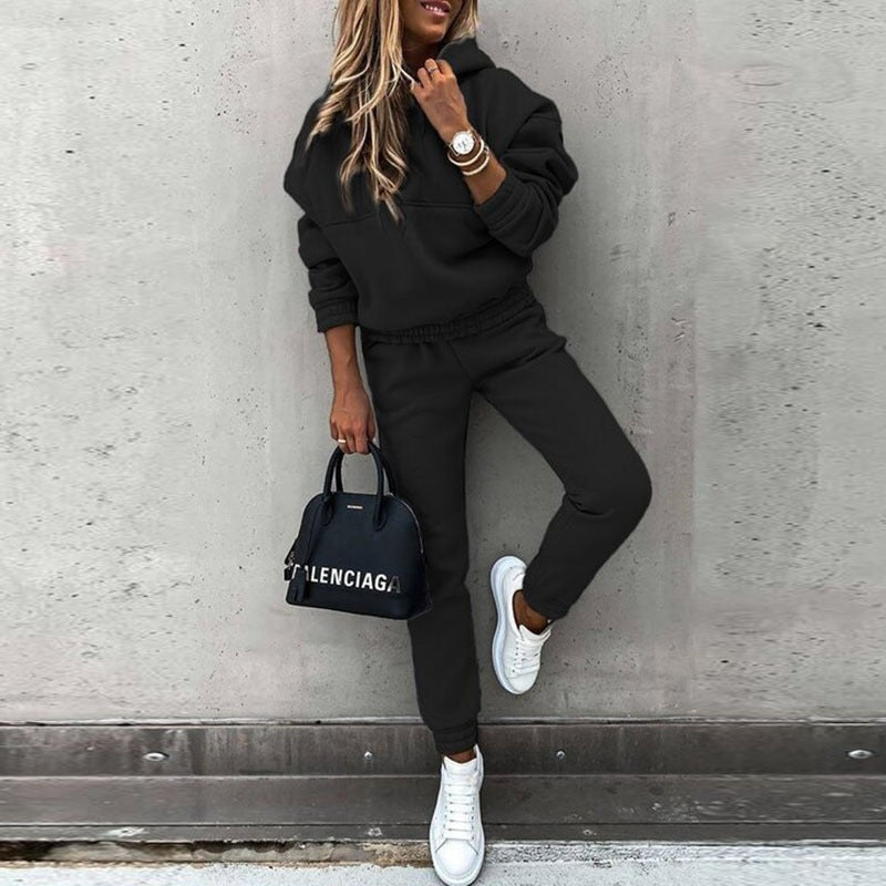 Noor | Joggingpak Dames Hoodie Casual Sportief