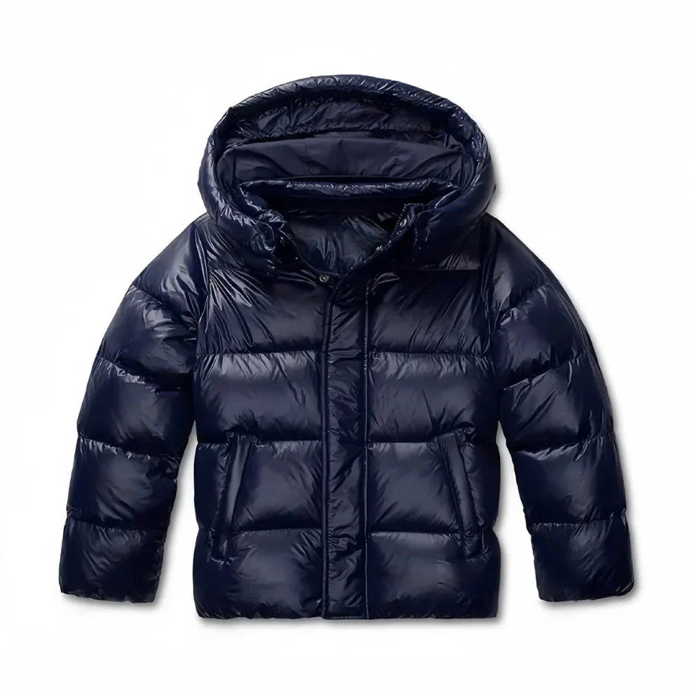 Octavia | Women's Cropped Quilted Puffer Jacket with Hood
