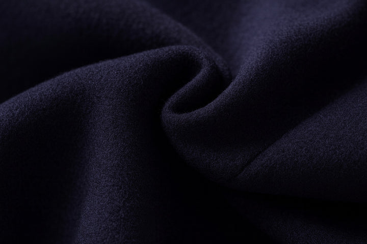 Quentin | Men's Wool Blend Overcoat with Stand Collar