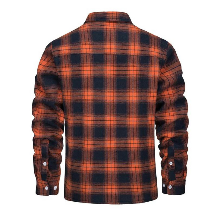 Rick | Sherpa Gevoerde Overhemdjas Heren Geruit Outdoor Kleding