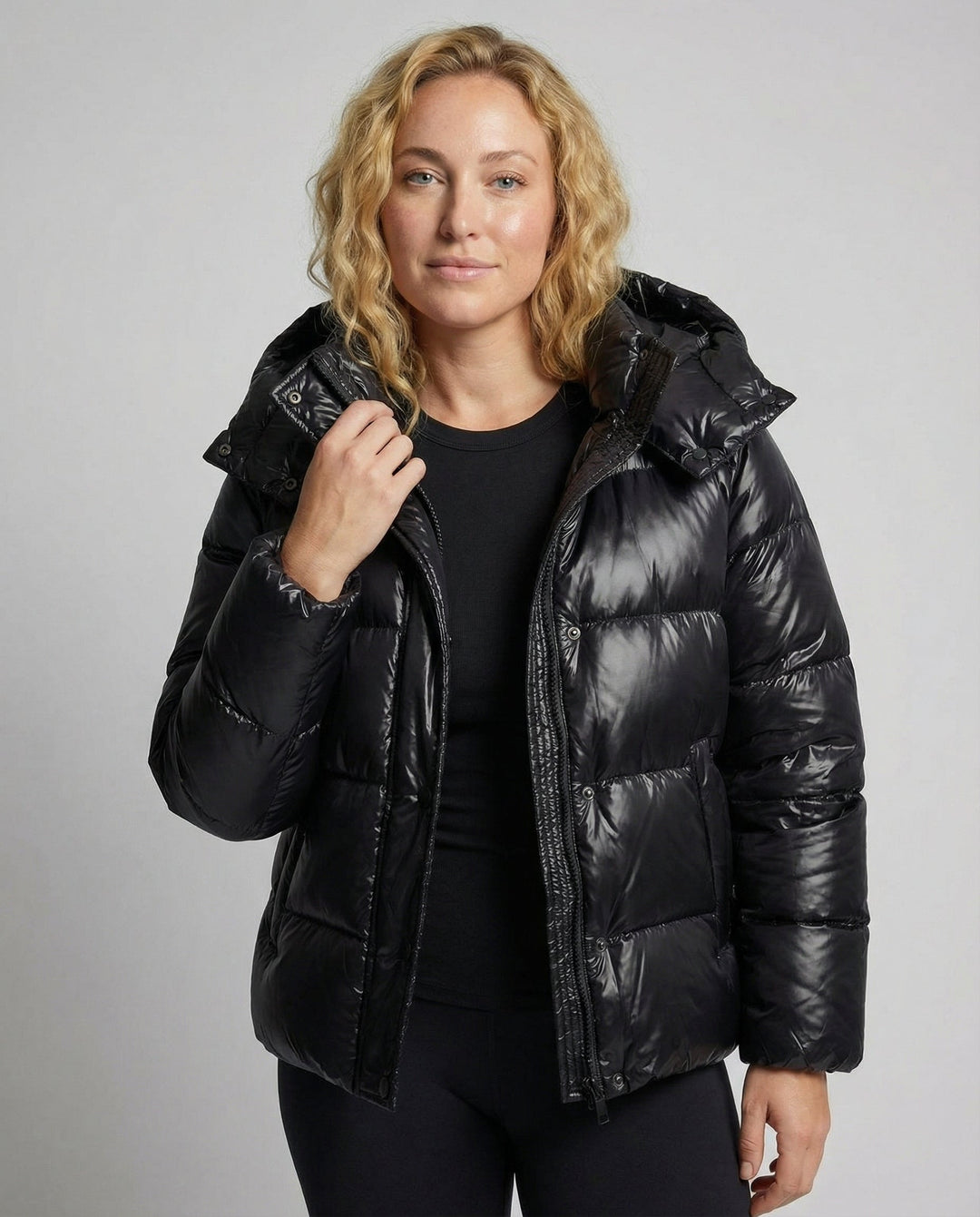 Rosalind | Women's Quilted Puffer Jacket with Hood