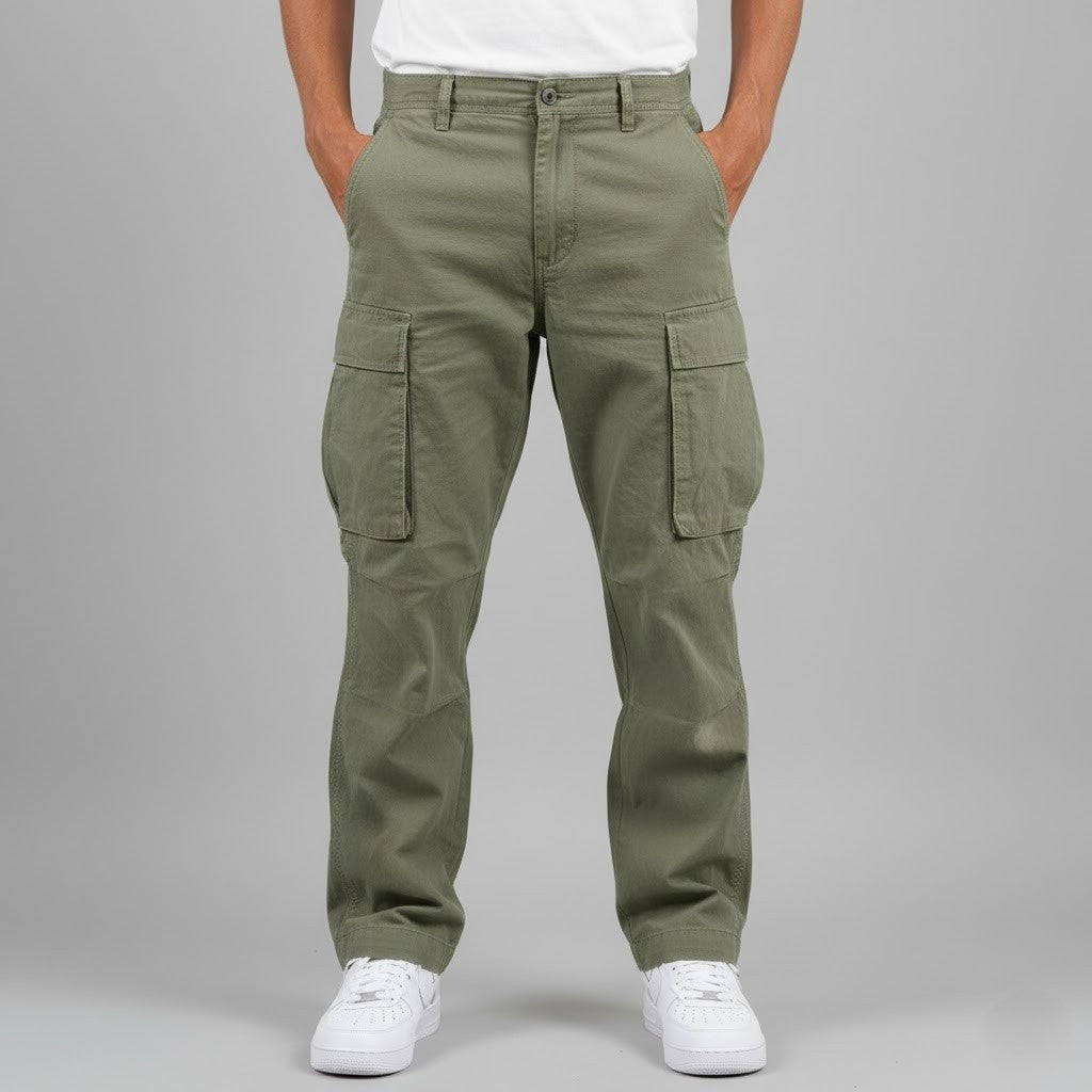 Ruben | Cargo Broek Heren Rechte Pijp