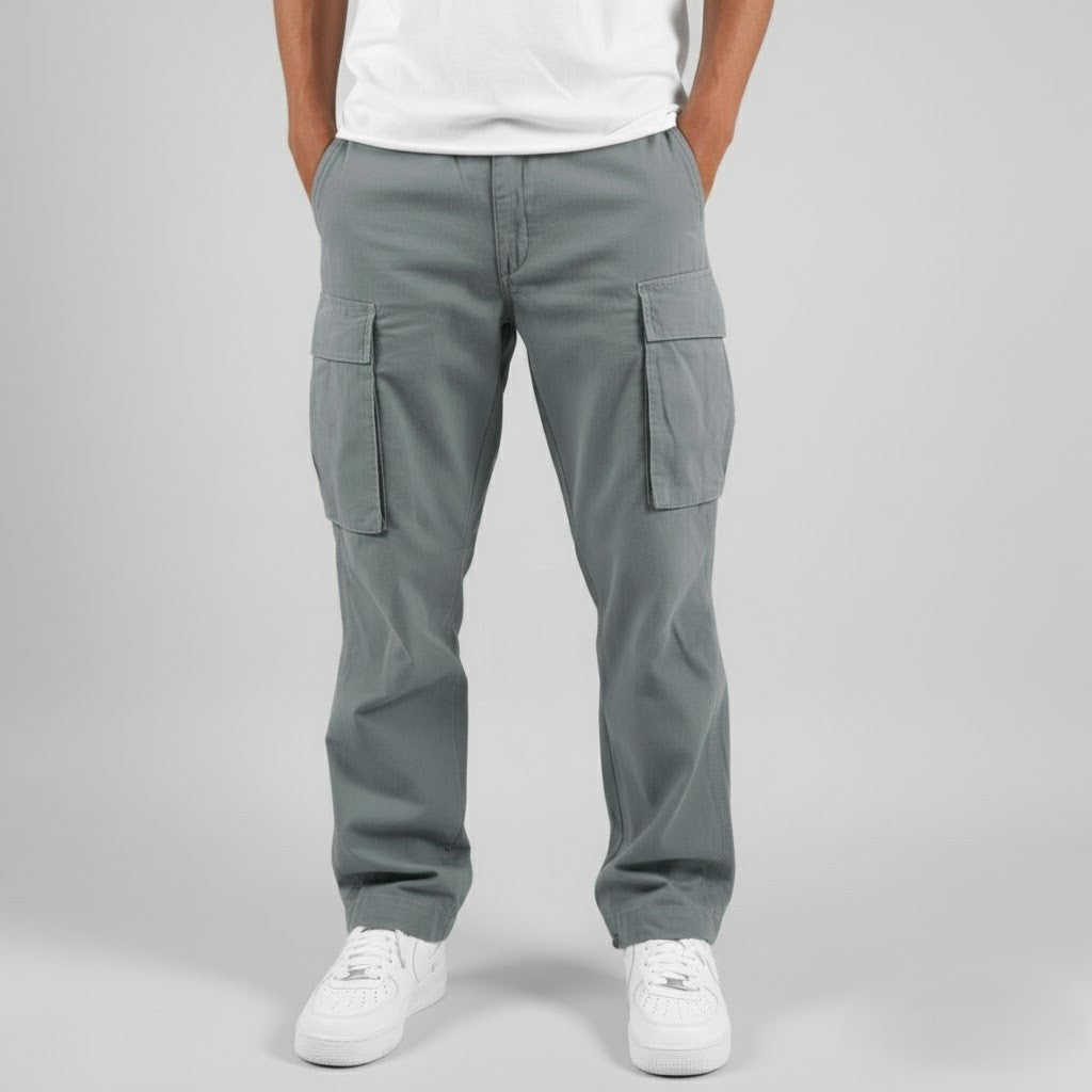 Ruben | Cargo Broek Heren Rechte Pijp