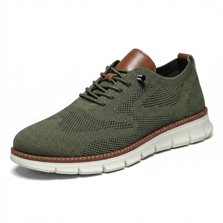 Ruben | Sneakers Heren Gebreid Veterschoen Lichtgewicht