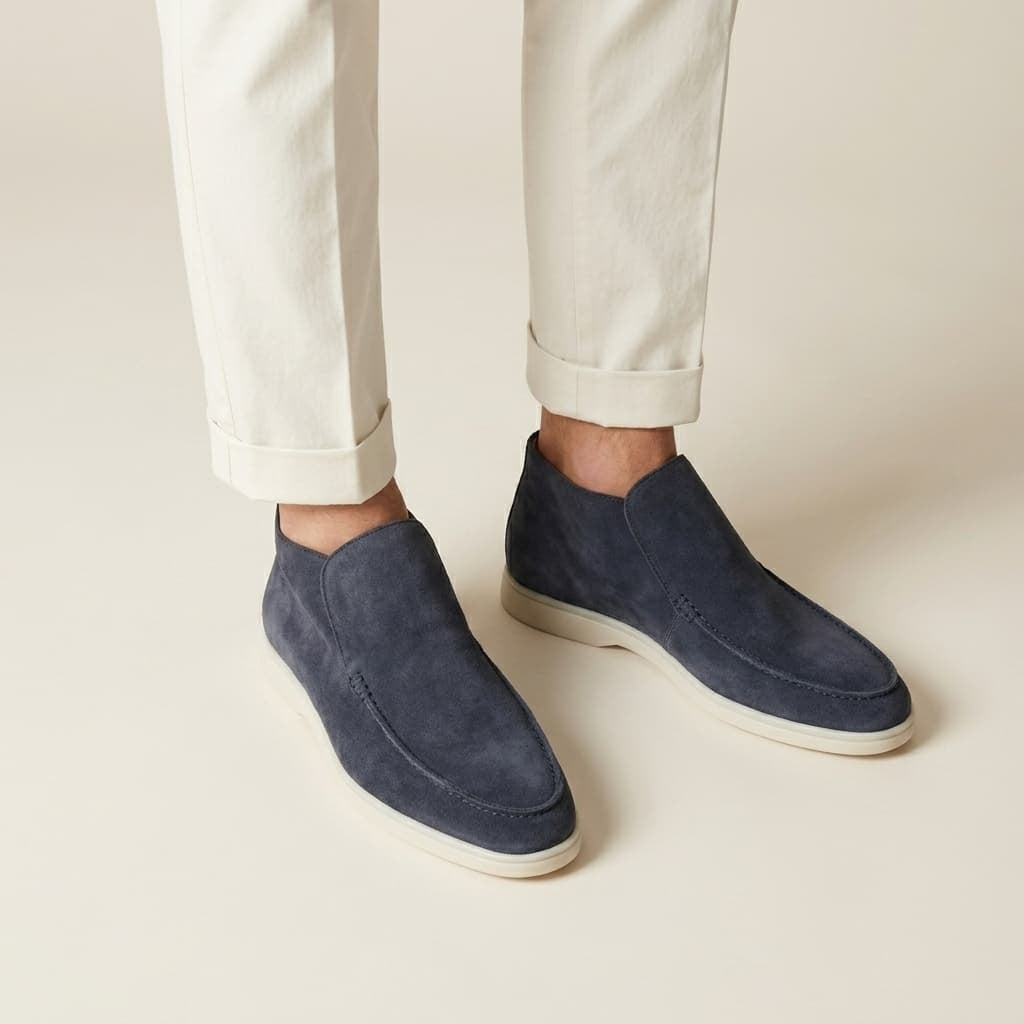 Ruben | Suède Bootschoenen Heren Instapper Lichtgewicht