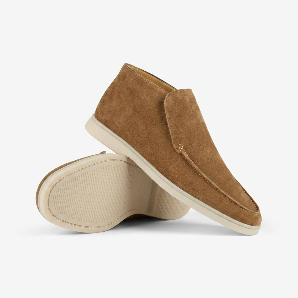 Ruben | Suède Bootschoenen Heren Instapper Lichtgewicht