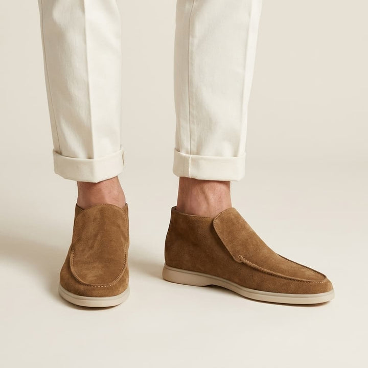 Ruben | Suède Bootschoenen Heren Instapper Lichtgewicht