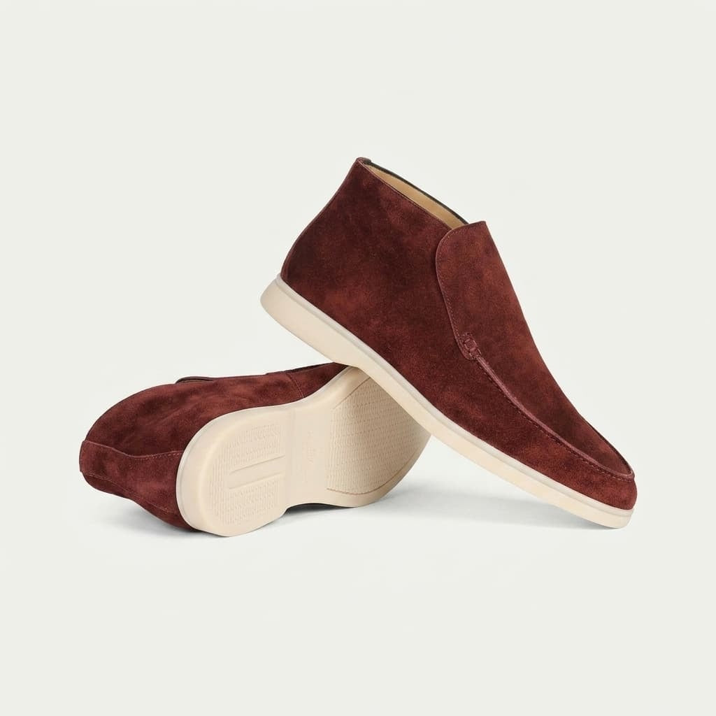 Ruben | Suède Bootschoenen Heren Instapper Lichtgewicht
