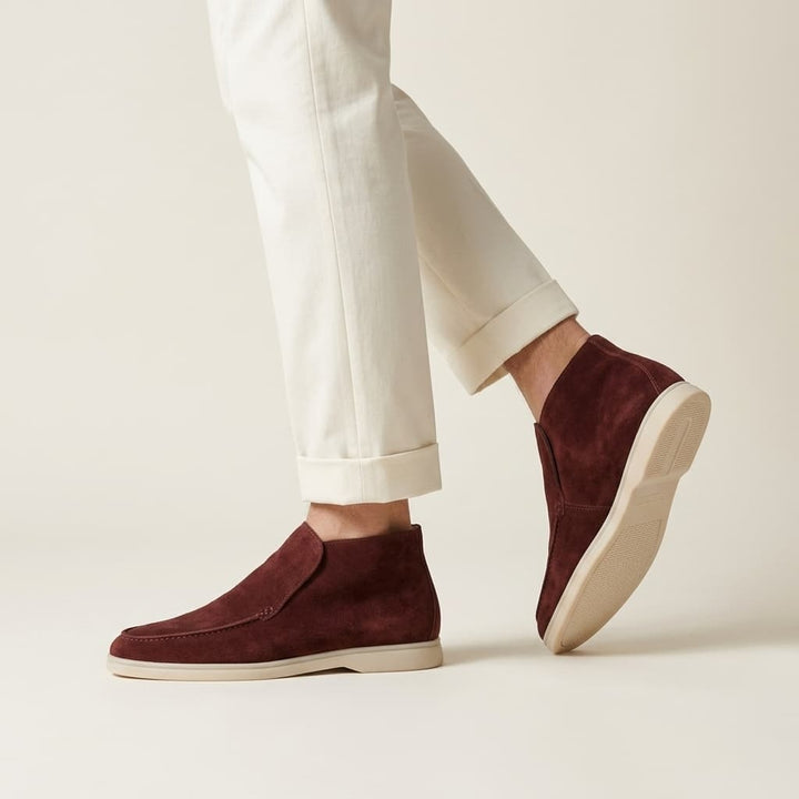 Ruben | Suède Bootschoenen Heren Instapper Lichtgewicht