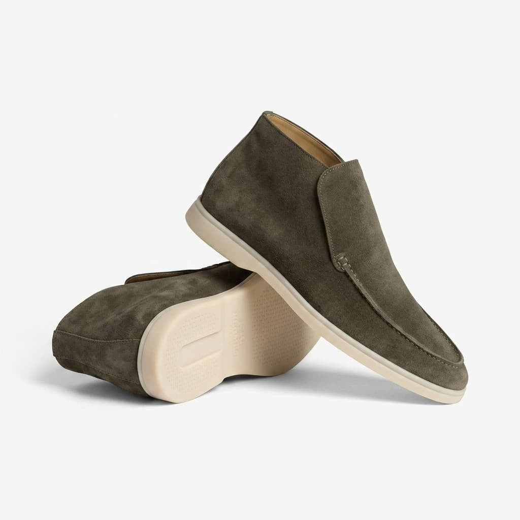 Ruben | Suède Bootschoenen Heren Instapper Lichtgewicht