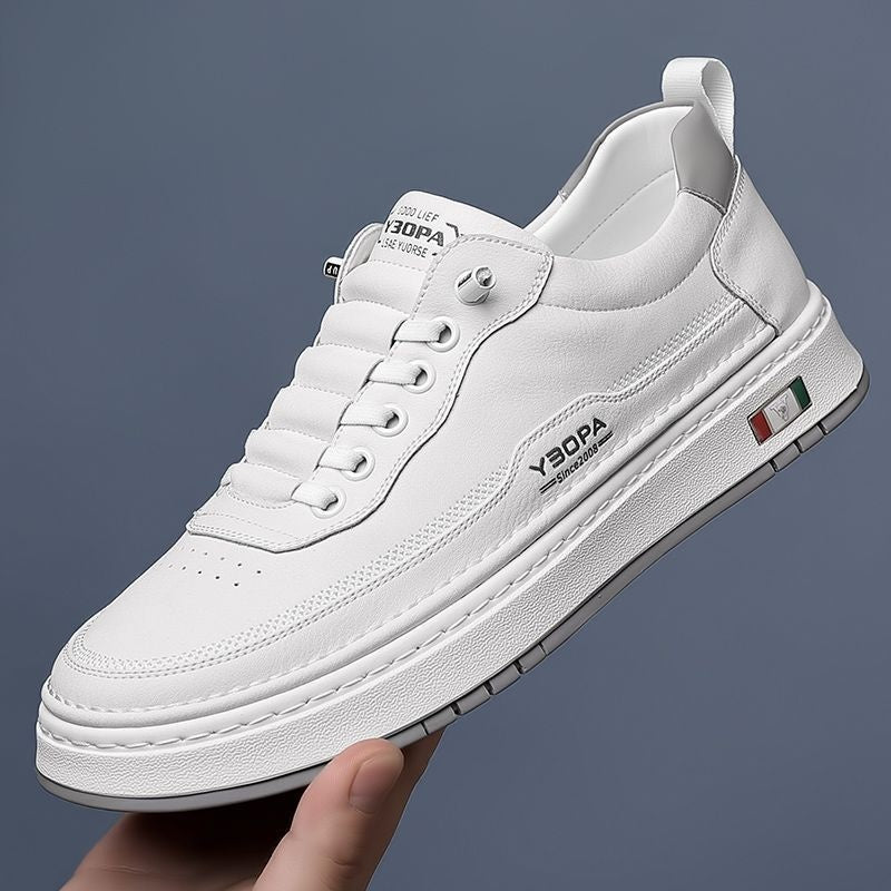 Sander | Leren Sneakers Heren Veterschoenen