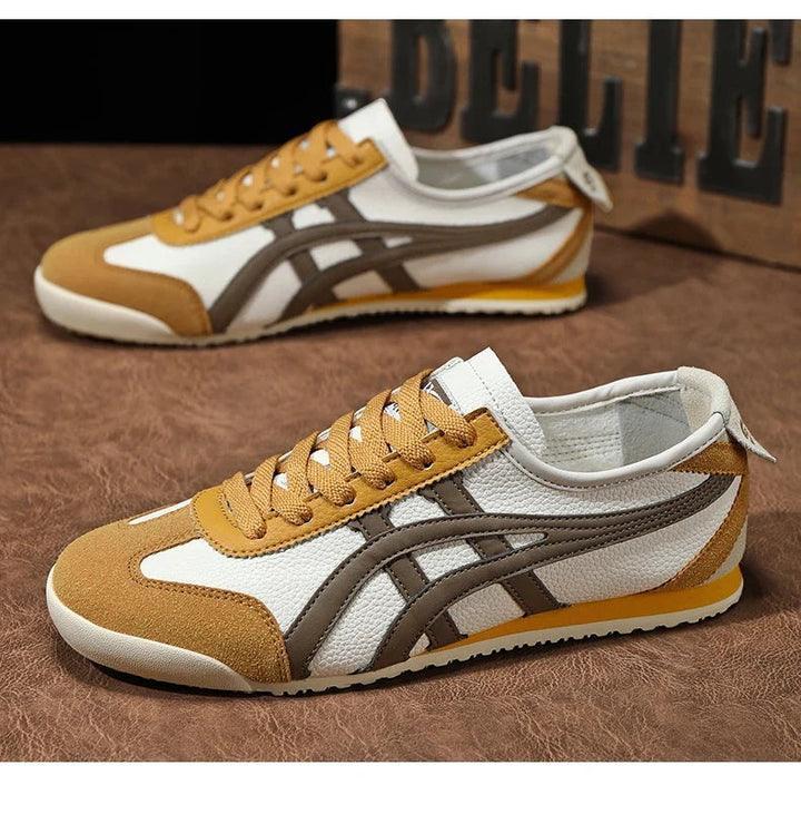 Sander | Sneakers Heren Retro Low Top Suède Accenten