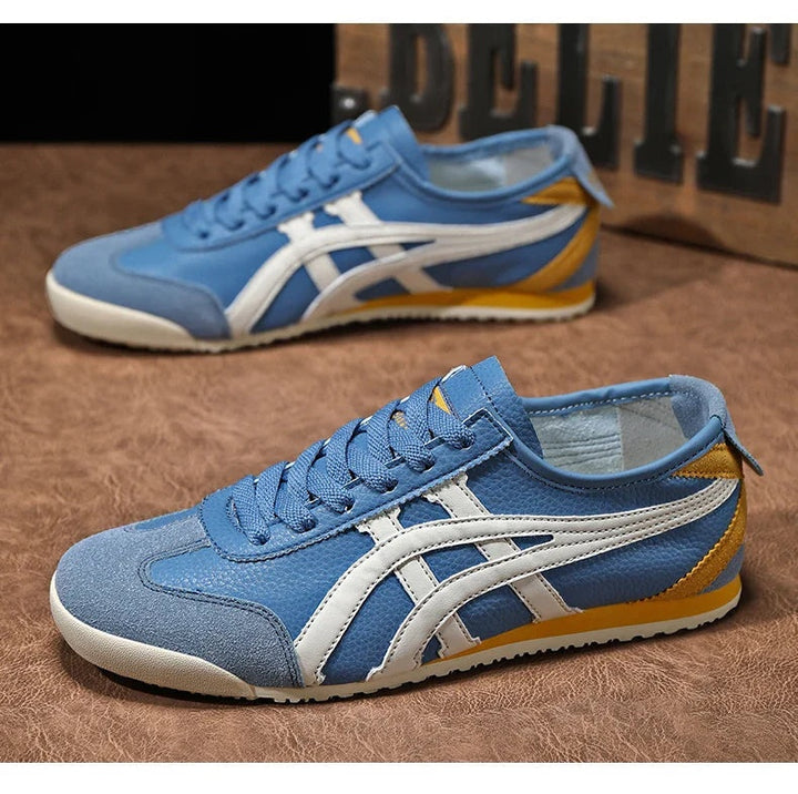 Sander | Sneakers Heren Retro Low Top Suède Accenten