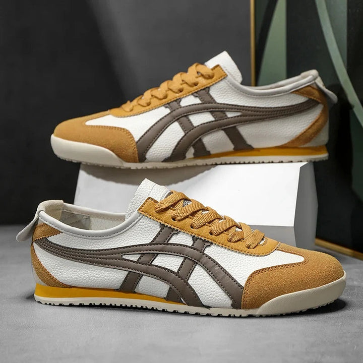 Sander | Sneakers Heren Retro Low Top Suède Accenten