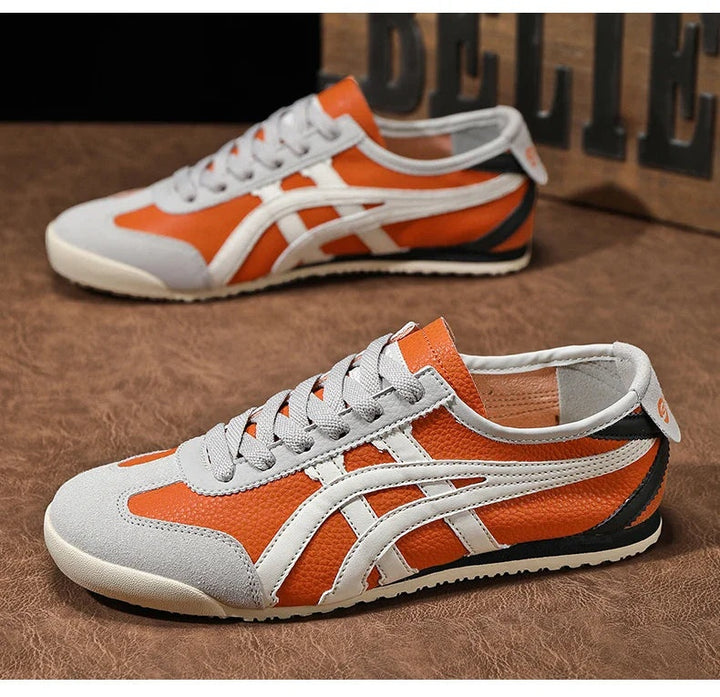 Sander | Sneakers Heren Retro Low Top Suède Accenten