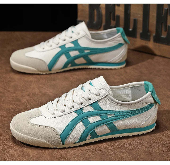 Sander | Sneakers Heren Retro Low Top Suède Accenten