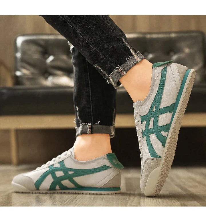 Sander | Sneakers Heren Retro Low Top Suède Accenten
