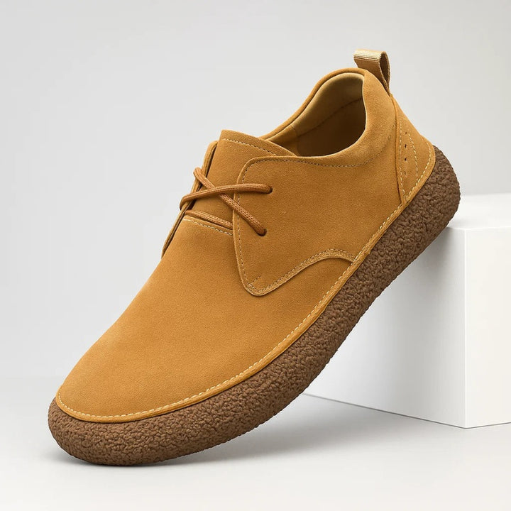 Stijn | Suède Derby Schoenen Heren Veters Casual
