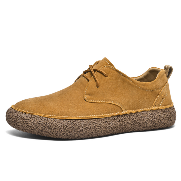 Stijn | Suède Derby Schoenen Heren Veters Casual