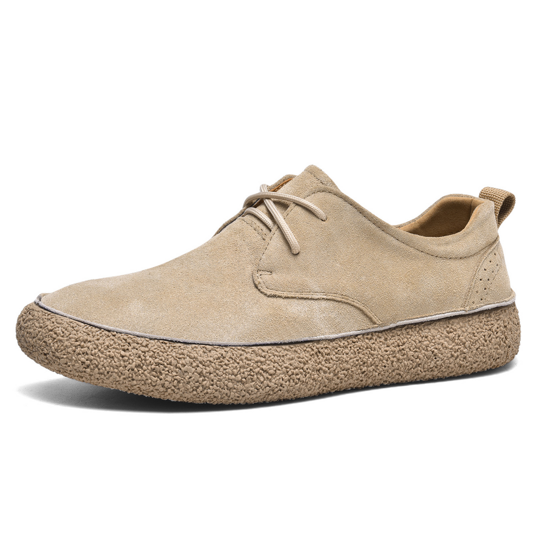 Stijn | Suède Derby Schoenen Heren Veters Casual