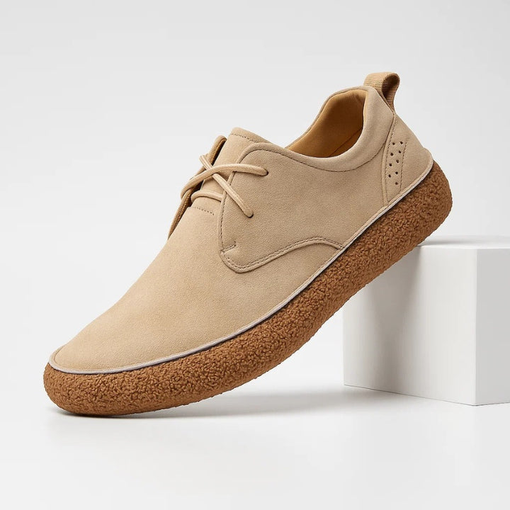 Stijn | Suède Derby Schoenen Heren Veters Casual