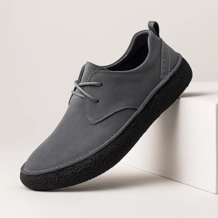 Stijn | Suède Derby Schoenen Heren Veters Casual
