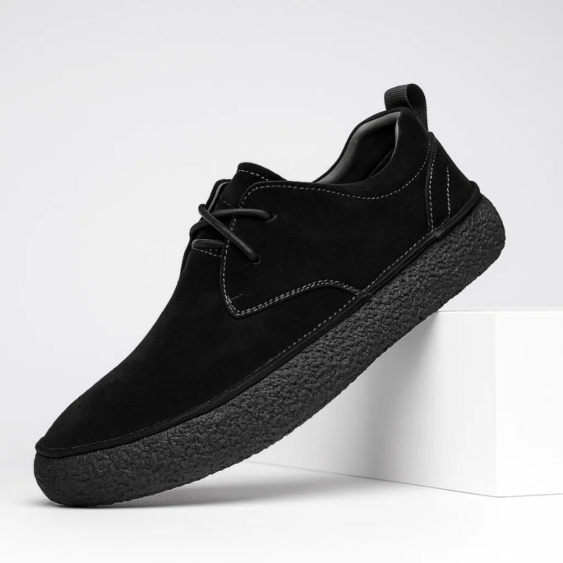 Stijn | Suède Derby Schoenen Heren Veters Casual