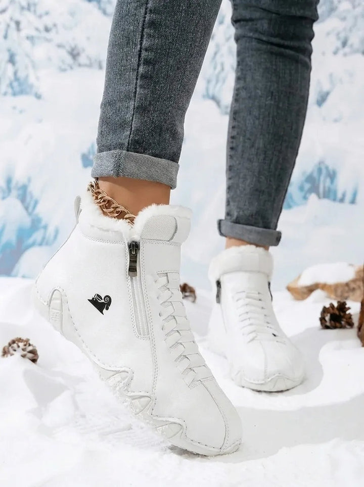Tabitha | Women's Winter Ankle Boots with Faux Fur Lining