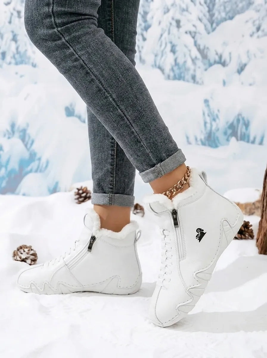 Tabitha | Women's Winter Ankle Boots with Faux Fur Lining