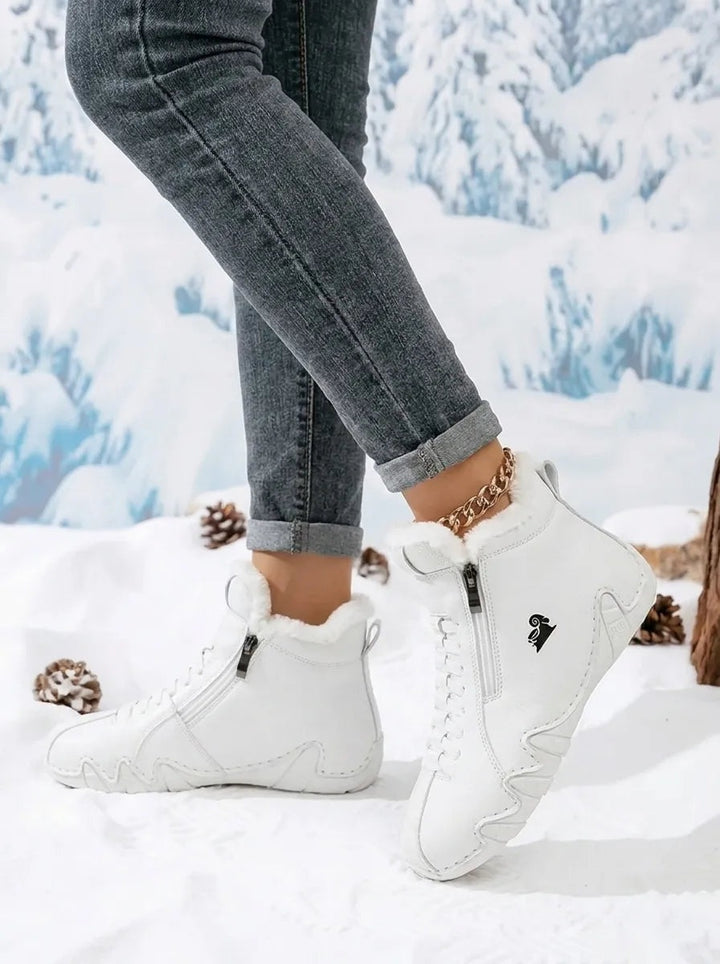 Tabitha | Women's Winter Ankle Boots with Faux Fur Lining