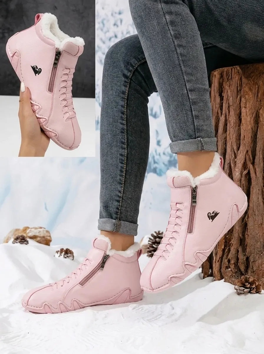 Tabitha | Women's Winter Ankle Boots with Faux Fur Lining