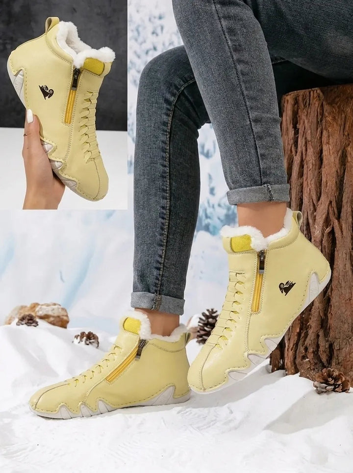 Tabitha | Women's Winter Ankle Boots with Faux Fur Lining