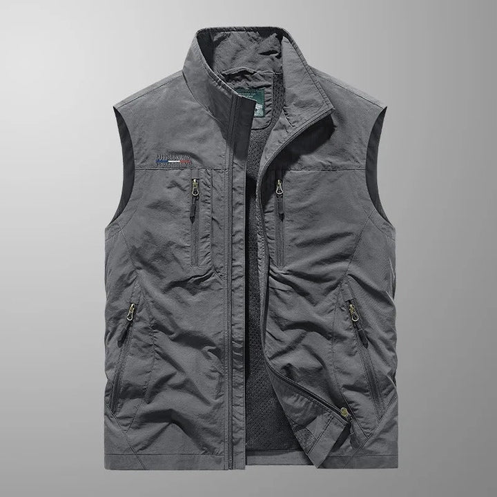 Thijs | Bodywarmer Heren Gilet Meerdere Ritszakken Outdoor