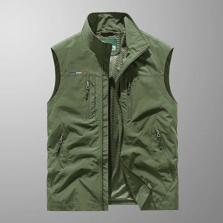 Thijs | Bodywarmer Heren Gilet Meerdere Ritszakken Outdoor