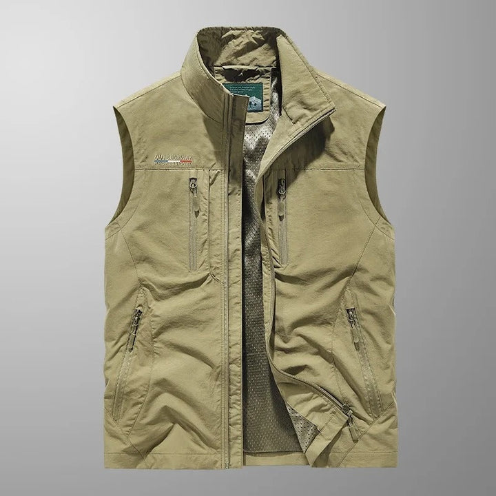 Thijs | Bodywarmer Heren Gilet Meerdere Ritszakken Outdoor
