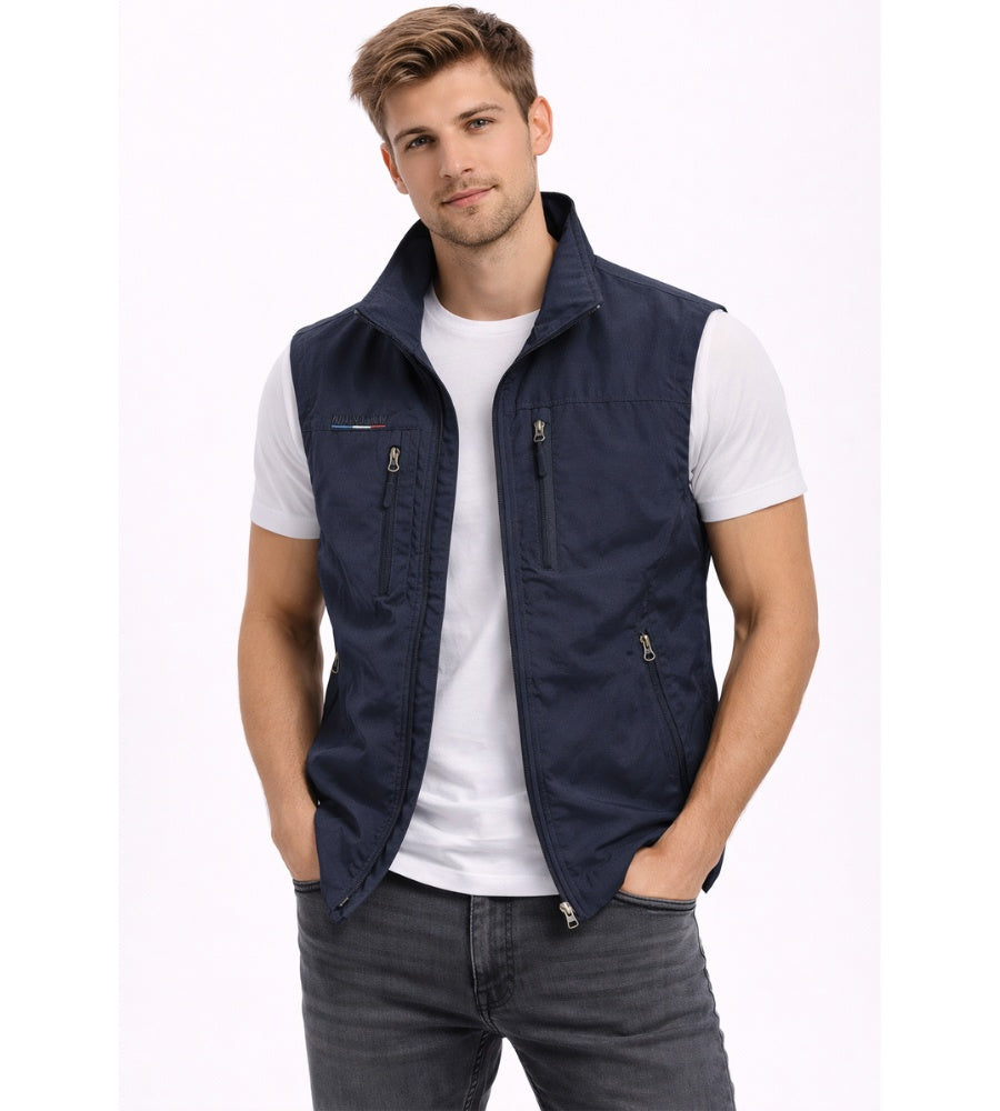 Thijs | Bodywarmer Heren Gilet Meerdere Ritszakken Outdoor