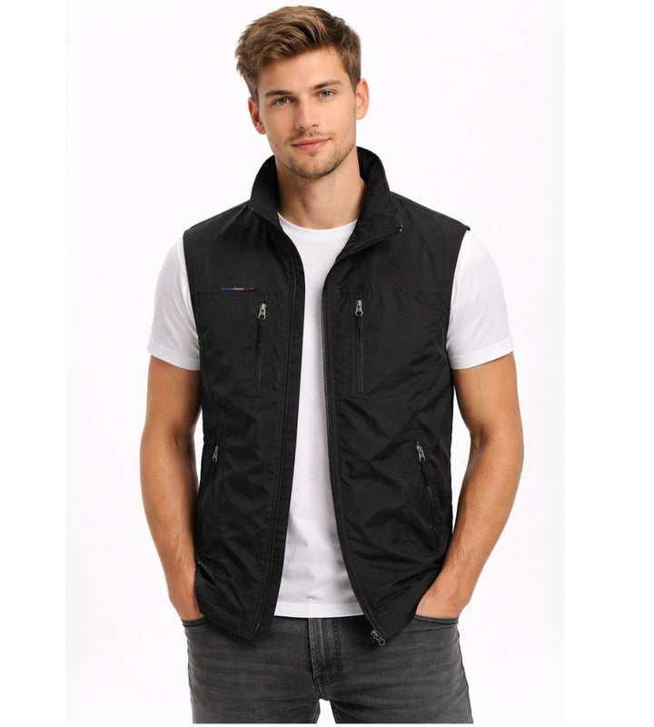 Thijs | Bodywarmer Heren Gilet Meerdere Ritszakken Outdoor