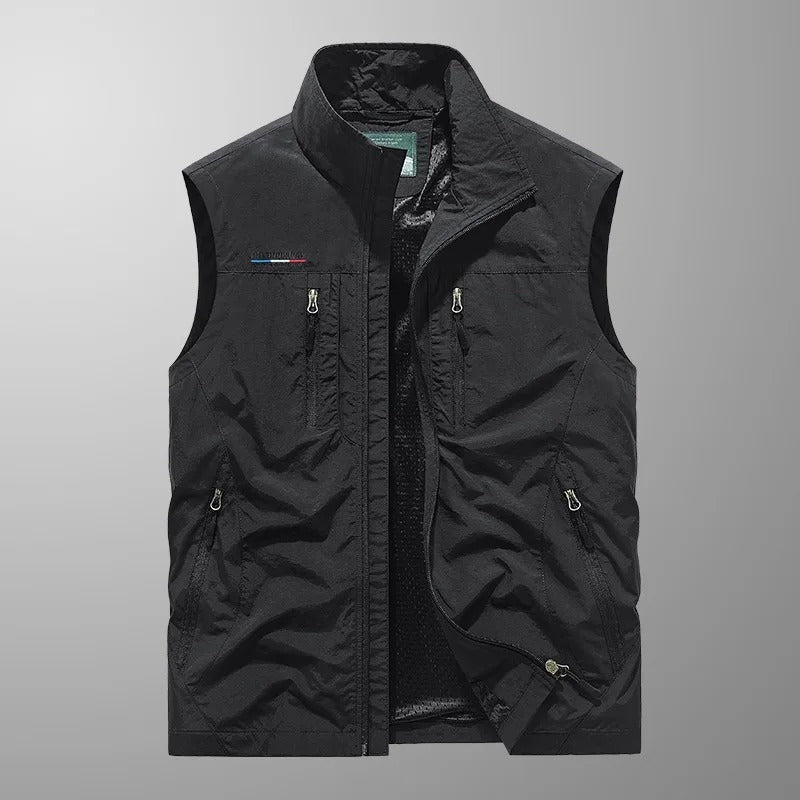 Thijs | Bodywarmer Heren Gilet Meerdere Ritszakken Outdoor