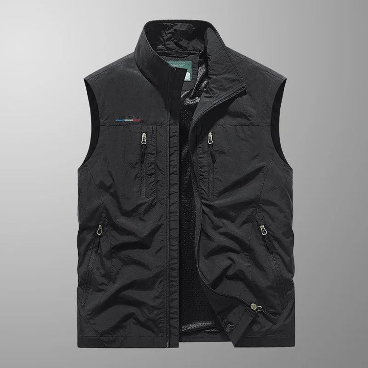 Thijs | Bodywarmer Heren Gilet Meerdere Ritszakken Outdoor